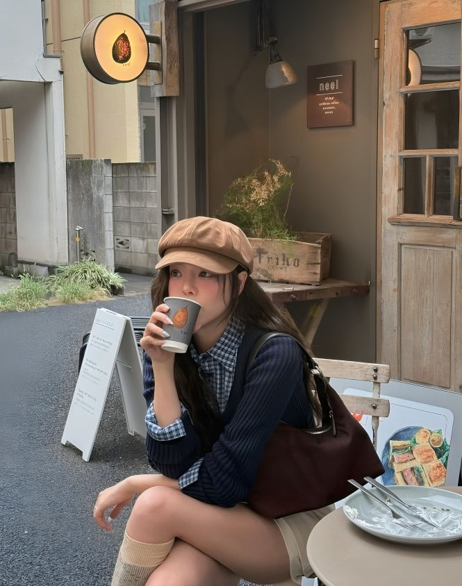 outfit cà phê