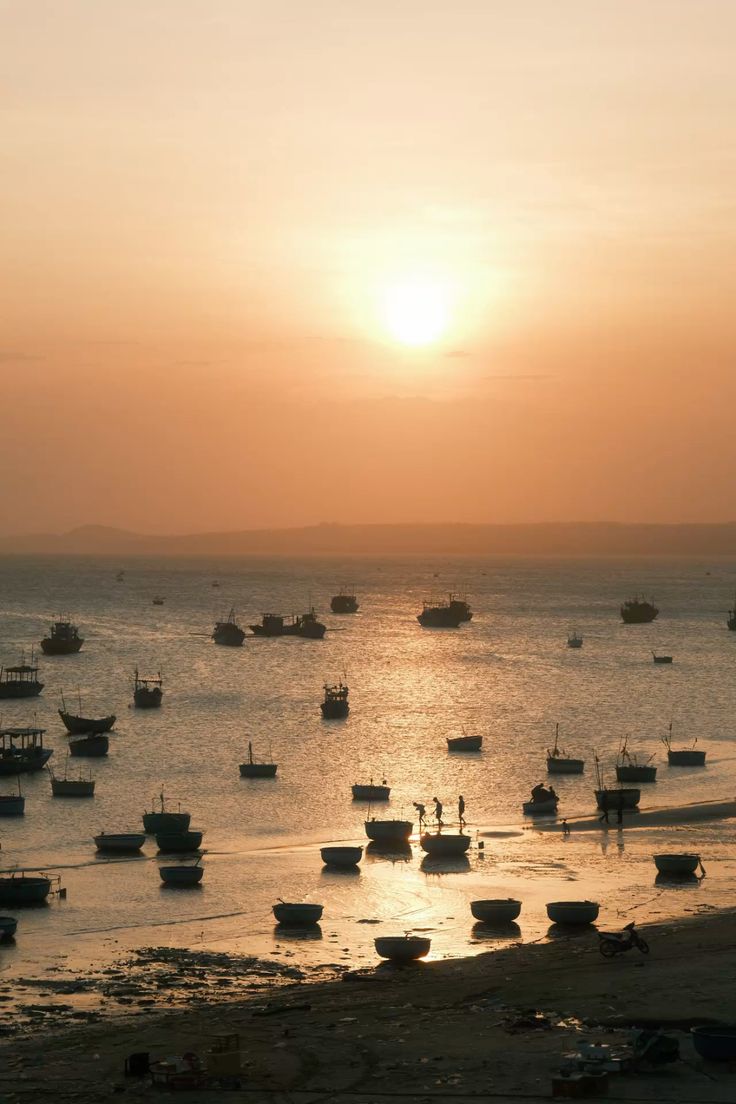 hoàng hôn biển